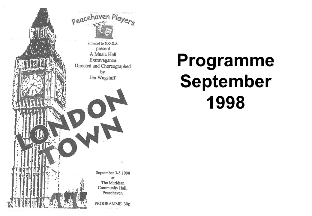 Programme:London Town 1998